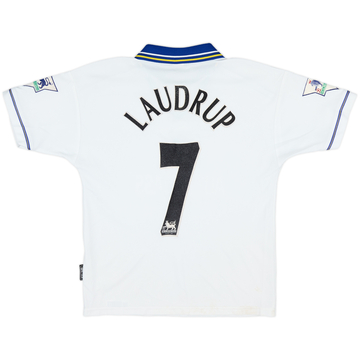1998-00 Chelsea Away Shirt Laudrup #7 - 7/10 - (L.Boys)
