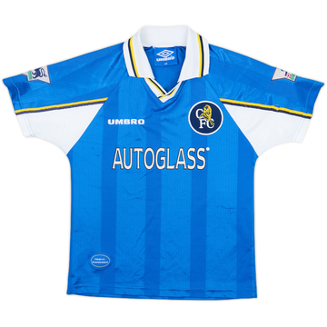1997-99 Chelsea Home Shirt - 8/10 - (M.Boys)
