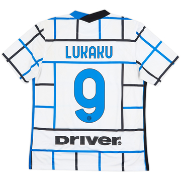 2020-21 Inter Milan Away Shirt Lukaku #9 - 5/10 - (L)