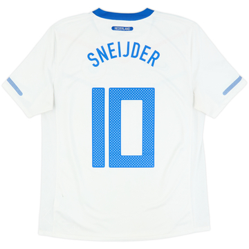 2010-11 Netherlands Away Shirt Sneijder #10 - 7/10 - (L)