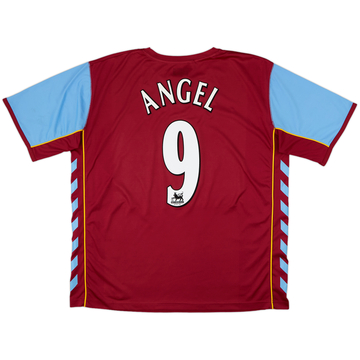 2006-07 Aston Villa Home Shirt Angel #9 - 8/10 - (XXL)