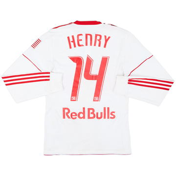 2010 New York Red Bulls Home L/S Shirt Henry #14 - 4/10 - (S)