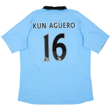 2012-13 Manchester City Home Shirt Kun Aguero #16 (XL)