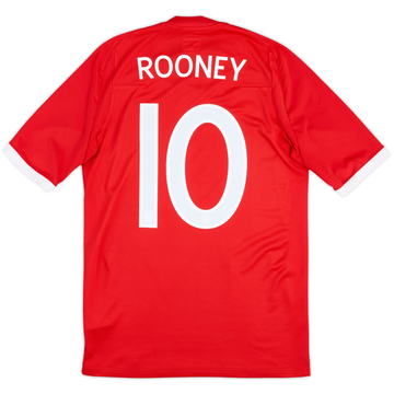 2010-11 England Away Shirt Rooney #10 - 9/10 - (S)