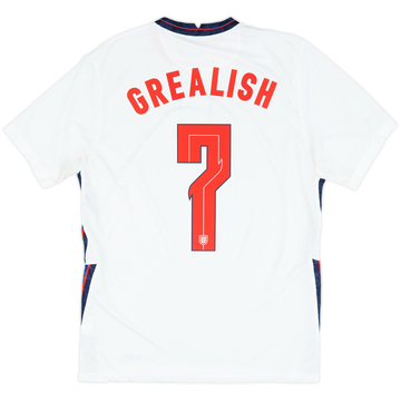 2020-22 England Home Shirt Grealish #7 - 8/10 - (M)