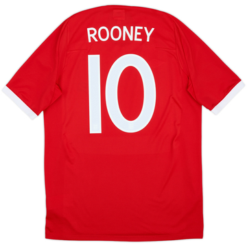 2010-11 England Away Shirt Rooney #10 - 10/10 - (M)