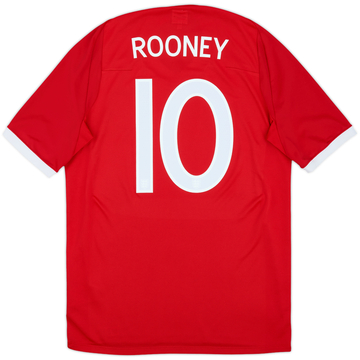 2010-11 England Away Shirt Rooney #10 - 8/10 - (M)