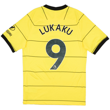 2021-22 Chelsea Away Shirt Lukaku #9 - 7/10 - (S)