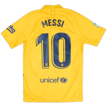 2019-20 Barcelona 'Senyera' Fourth Shirt Messi #10 - 9/10 - (S)