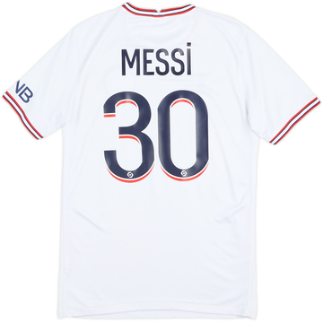 2021-22 Paris Saint-Germain Fourth Shirt Messi #30 - 8/10 - (S)