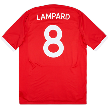 2010-11 England Away Shirt Lampard #8 - 9/10 - (L)
