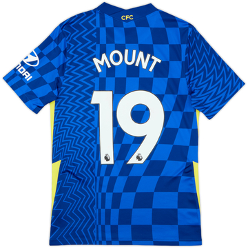2021-22 Chelsea Home Shirt Mount #19 - 8/10 - (S)