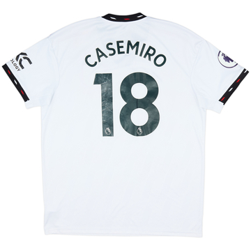 2022-23 Manchester United Away Shirt Casemiro #18 - 5/10 - (XL)