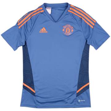 2022-23 Manchester United adidas Training Shirt - 9/10 - (XL.Boys)
