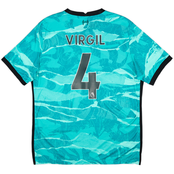 2020-21 Liverpool Away Shirt Virgil #4 - 10/10 - (L)