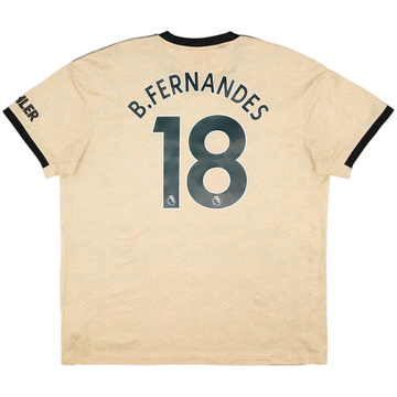 2019-20 Manchester United Away Shirt B.Fernandes #18 - 6/10 - (XXL)