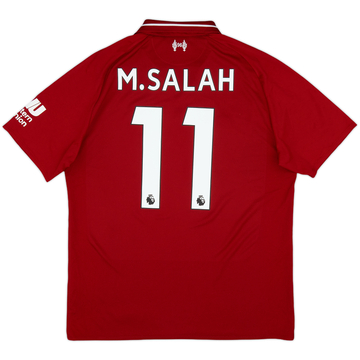 2018-19 Liverpool Home Shirt M.Salah #11 - 6/10 - (M)