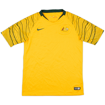 2018-20 Australia Home Shirt - 8/10 - (XL.Boys)