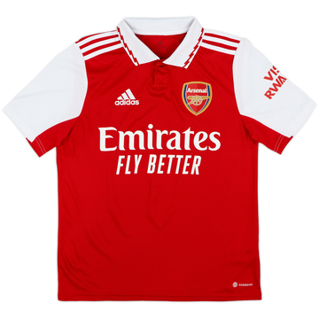 2022-23 Arsenal Home Shirt - 8/10 - (L.Boys)