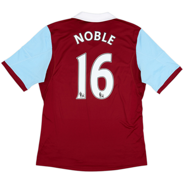 2013-14 West Ham Home Shirt Noble #16 - 6/10 - (L)