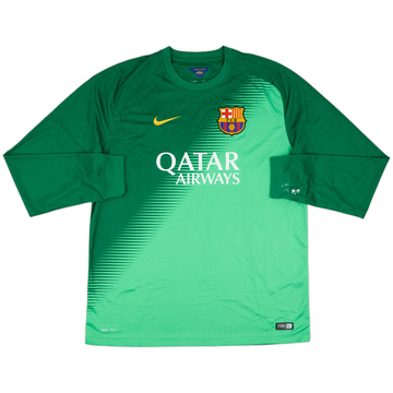 2014-15 Barcelona GK Shirt - 8/10 - (XL)