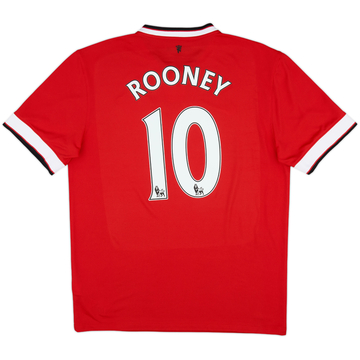 2014-15 Manchester United Home Shirt Rooney #10 - 6/10 - (L)