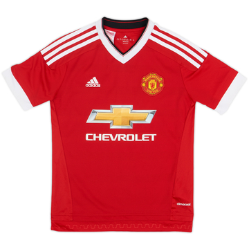 2015-16 Manchester United Home Shirt - 7/10 - (M.Boys)
