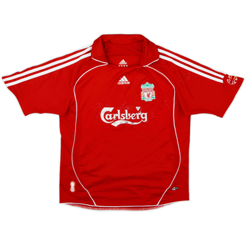 2006-08 Liverpool Home Shirt - 4/10 - (M.Boys)