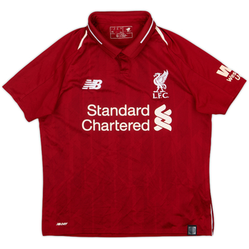 2018-19 Liverpool Home Shirt - 7/10 - (M.Boys)