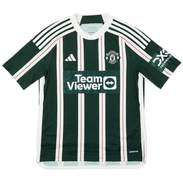 2023-24 Manchester United Away Shirt - 10/10 - (L.Boys)