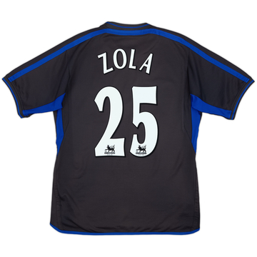 2002-04 Chelsea Away Shirt Zola #25 - 7/10 - (M)