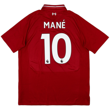 2018-19 Liverpool Home Shirt Mane #10 - 6/10 - (L)