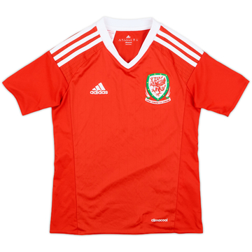 2016-17 Wales Home Shirt - 10/10 - (S.Boys)