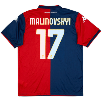 2024-25 Genoa Home Shirt Malinovskyi #17 - 9/10 - (L)