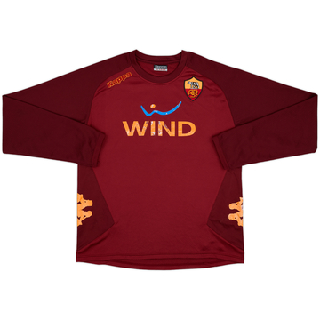 2011-12 Roma Kappa Training L/S Shirt - 4/10 - (L)
