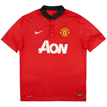 2013-14 Manchester United Home Shirt - 5/10 - (L)