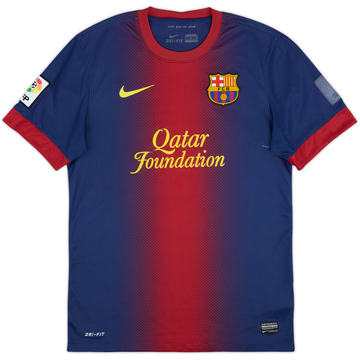 2012-13 Barcelona Home Shirt - 4/10 - (S)