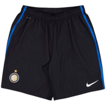 2011-12 Inter Milan Home Shorts - 10/10 - (L)