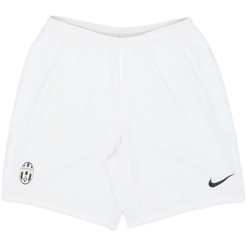 2012-13 Juventus Player Issue Home Shorts - 9/10 - (XL)