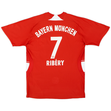 2007-08 Bayern Munich Home Shirt Ribery #7 - 6/10 - (L.Boys)