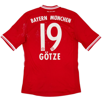 2013-14 Bayern Munich Home Shirt Gotze #19 - 5/10 - (S)