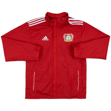 2014-15 Bayer Leverkusen adidas Hooded Rain Jacket - 9/10 - (M/L)