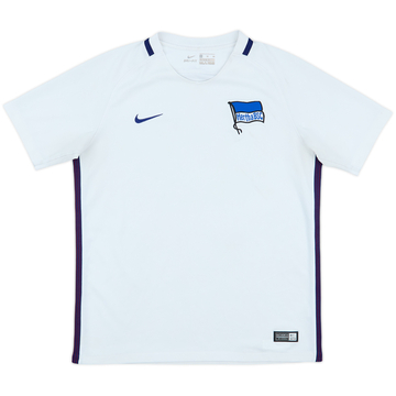 2016-17 Hertha Berlin Away Shirt - 6/10 - (XL.Boys)