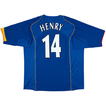 2004-06 Arsenal Away Shirt Henry #14 - 9/10 - (XXL)