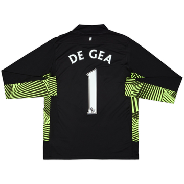 2011-12 Manchester United GK Shirt De Gea #1 - 10/10 - (XL.Boys)