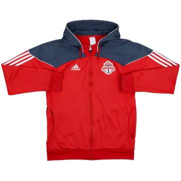 2011-12 Toronto adidas Hooded Track Jacket - 8/10 - (L/XL)