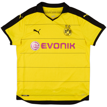 2015-16 Borussia Dortmund Home Shirt - 7/10 - (XL)