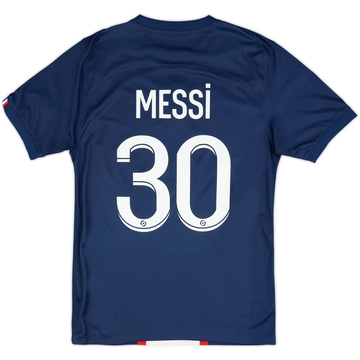 2022-23 Paris Saint-Germain Home Shirt Messi #30 - 8/10 - (S)