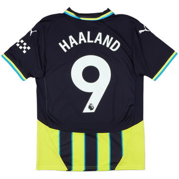 2024-25 Manchester City Away Shirt Halaand #9 - 10/10 - (S)