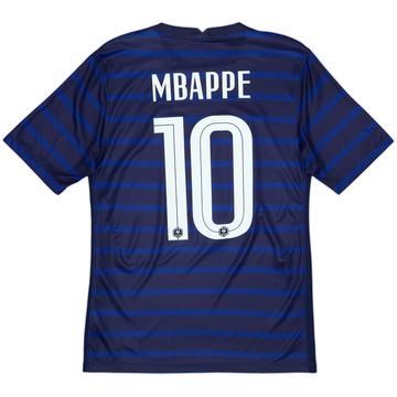 2020-21 France Home Shirt Mbappe #10 - 10/10 - (S)